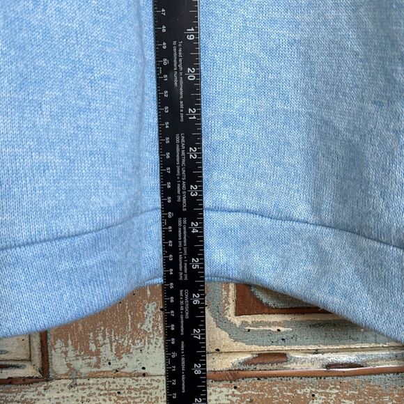 Spongebob Squarepants Dream Team Sweater Light Blue 1/4 Zip No Size Tag READ - Picture 3 of 8